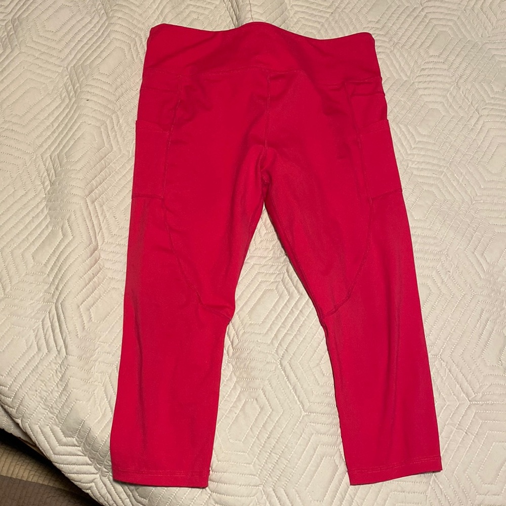 Hot Pink Zyia Crop Legging